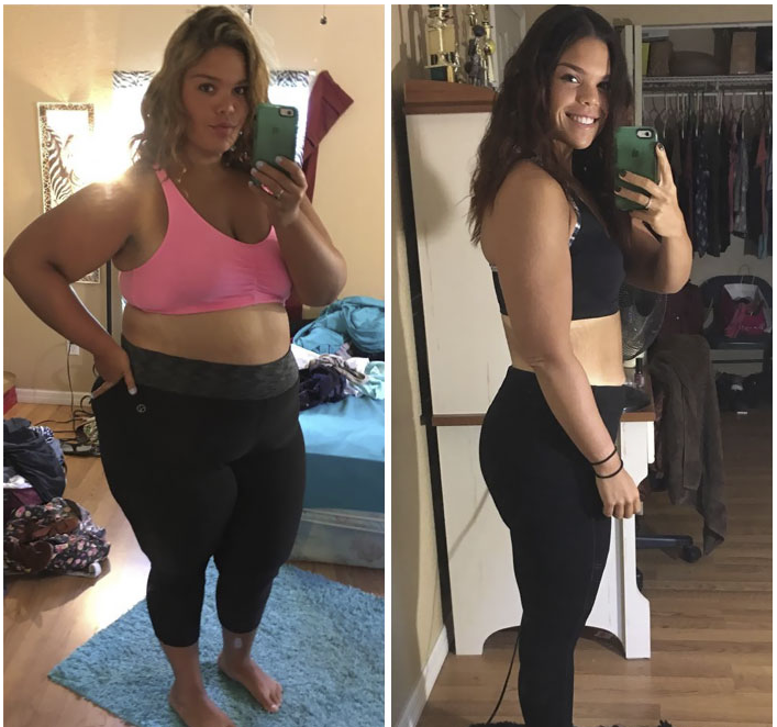 lost 100 lbs in 18 months